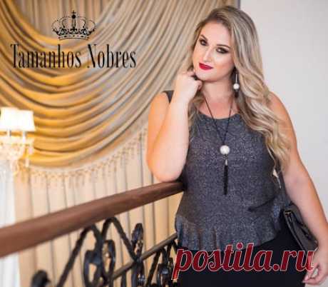Lookbook женской одежды больших размеров Tamanhos Nobres бразильской компании KD Productions зима 2018