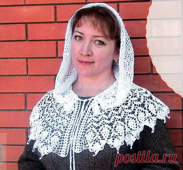 Вязаный ажурный капор крючком | vjazem.ru Этот ажурный капор крючком № 1 вяжется из 200 г белого тонкого хлопка. Легкий и воздушный, с широким ажурным воротником,такой капор можно связать вместо обычного платка. Он будет украшением вашего образа при венчании или службе в храме. Как вязать ажурный капор крючком Автор модели — Наталия Левина. Опубликована модель была в журнале «Вязаная одежда для солидных …