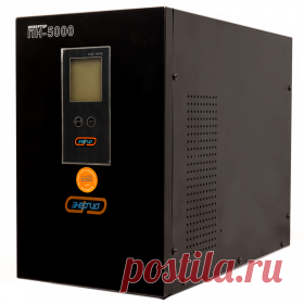 Бесперебойник Энергия ИБП-5000 ВА арт. Е0201-0010. Бытовой инверторный преобразователь напряжения, источник бесперебойного питания (ИБП) Энергия ПН-5000.