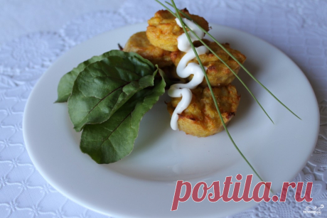 Картофельные котлеты с луком - пошаговый  рецепт с фото на Повар.ру