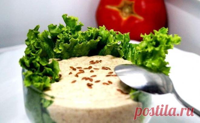 Вкуснейший постный майонез на льняной муке