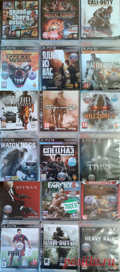 Продам диски на игровую приставку PS 3 Сландо новое объявление
