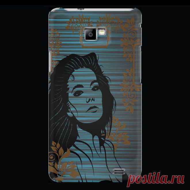 Чехол Samsung Galaxy S2 "Женский взгляд" от Hatulia - Printio