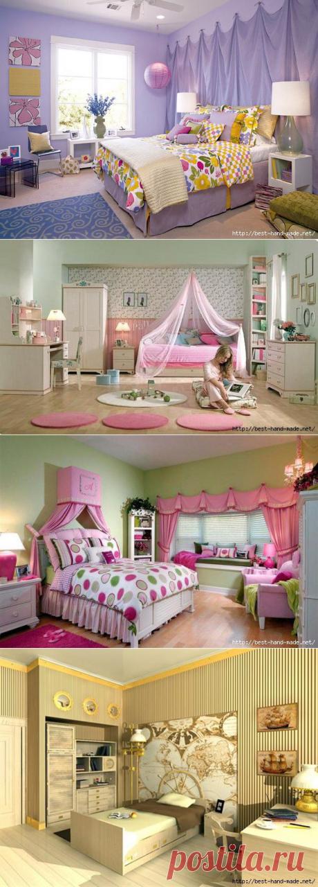 Дизайн интерьера детской. Лучшие фото идеи