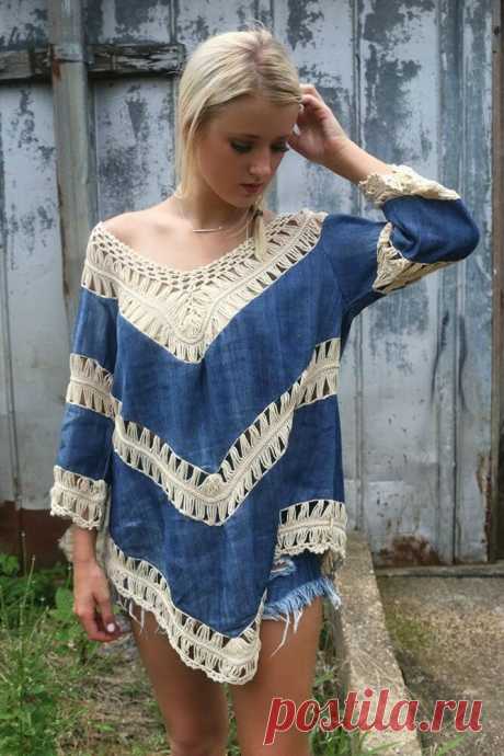 Крючок и джинсовая ткань = великий комбинатор! | MuMof2 | Яндекс Дзен