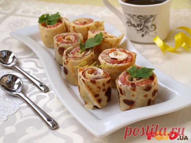 Блинчики с сёмгой - Кулинарные рецепты на Food.ua