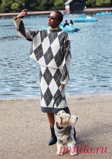 Станьте на шаг ближе к профессионалам мира моды.

Аргайл (шотл. Argyle, argyll) — узор из ромбов или квадратов, расположенных в шахматном порядке и образующих параллельные и поперечные полосы разных цветов. Как правило, поверх ромбов наложена тонкая полоса контрастного цвета. Название происходит от имени шотландского клана Кемпбел в графстве Аргайл.

Особенную популярность этот орнамент получил в XX веке. Это случилось благодаря компании «Pringle of Scotland», которая стал...Идеи.