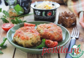 Постные луковые котлеты с горохом - кулинарный рецепт