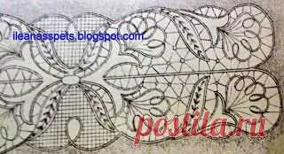 Ileanas Lace: Rumänsk Point Lace teckningar/Desene de dantela Point Lace