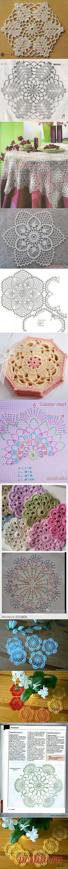 1000+ изображений на тему «мини салфетки в Pinterest» | Doilies, Цветочный и Квадраты