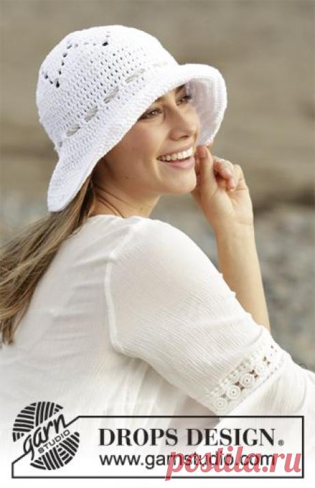 Шляпа крючком Sunny Smiles - блог экспертов интернет-магазина пряжи 5motkov.ru