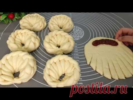 Гениально и Просто!Супер Красивая Формовка Вы Согласны! Как Красиво  Приготовить Булочки!Mazzali