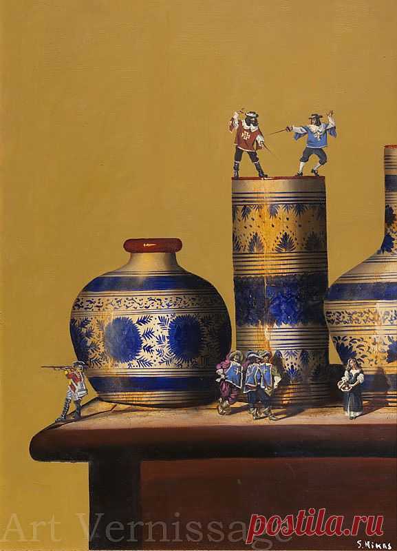 Художник Никас Сафронов.