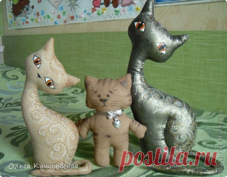 Кофейные кошечки от мастерицы Ольги Качуровской