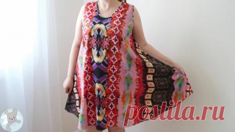Отрез ткани, купленный 6 лет назад, дождался своего часа — сшила из него новый сарафан | Творческие будни | Яндекс Дзен