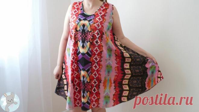 Отрез ткани, купленный 6 лет назад, дождался своего часа — сшила из него новый сарафан | Творческие будни | Яндекс Дзен