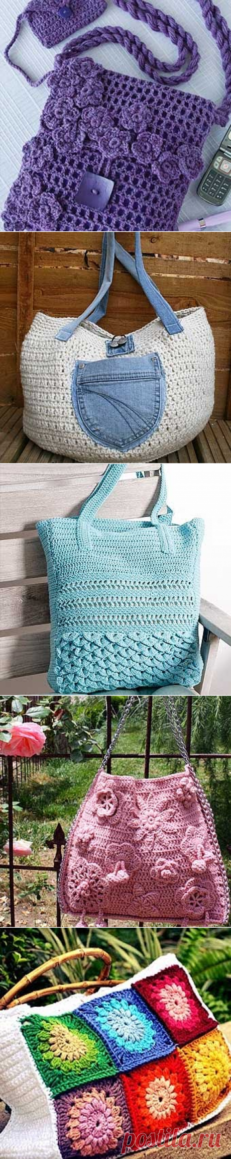 Сумки вязаные крючком. Идеи - Nebka.Ru