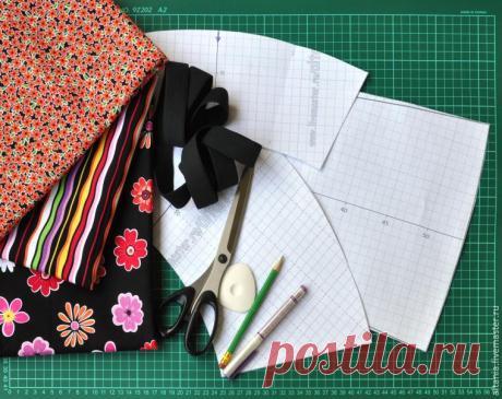 Мастер-класс: ярусная юбка воланами. От математической модели до реального воплощения. Часть вторая: кроим юбку - Ярмарка Мастеров - ручная работа, handmade