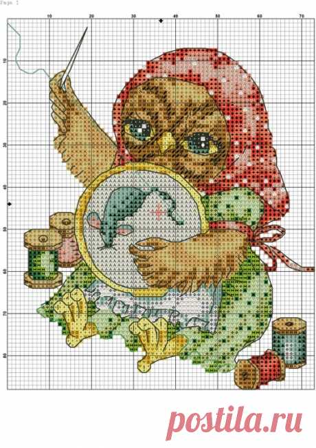 (8) Gallery.ru / Фото #42 - 🐄🐮🐣Cross stitch cuties🐝€ - Zanny