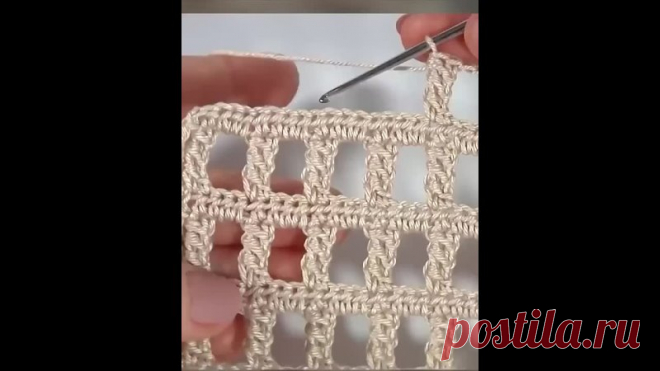 Сеточка крючкомСообщество Люблю вязание- Вдохновляем на творчество! Вяжите вместе с нами!