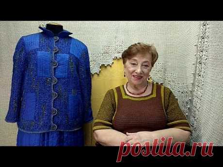 Жакет "Драгоценный ларец". Мастер-класс по вязанию крючком от О. С. Литвиной.
