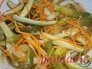 Огурцы по-корейски - кулинарный рецепт