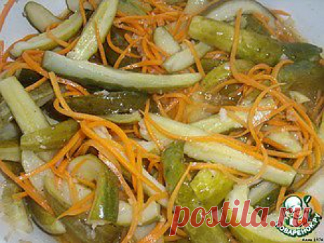 Огурцы по-корейски - кулинарный рецепт