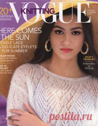 Журнал по вязанию «Vogue Knitting» Spring/Summer 2019 — HandMade