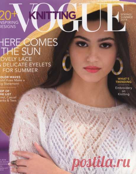 Журнал по вязанию «Vogue Knitting» Spring/Summer 2019 — HandMade