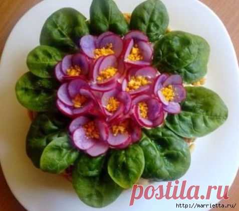 Салат ФИАЛКИ