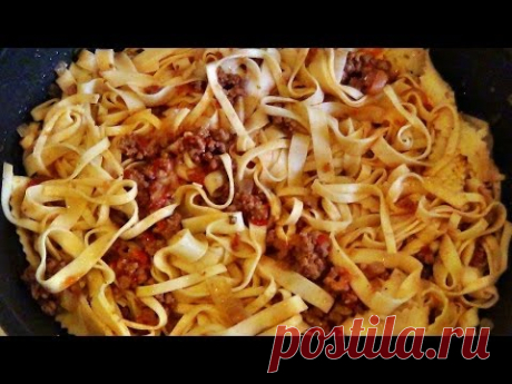 Итальянская паста: рецепт приготовления.