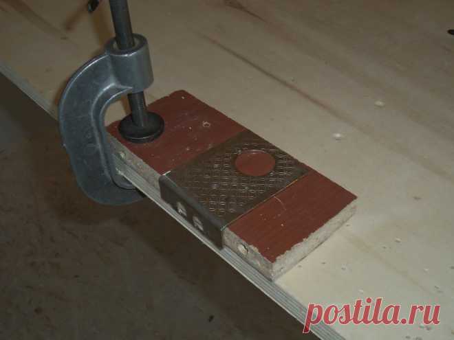 Самодельный шаблон для врезки мебельных петель | | Для тех, кто любит работать с деревом