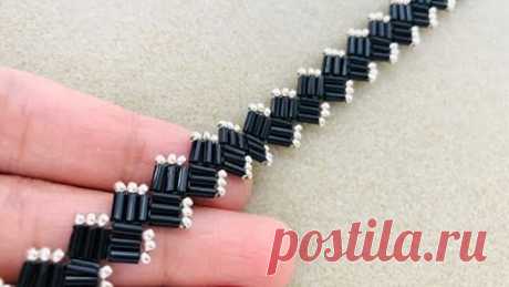 Bugle bead vine Bracelet || DIY Beaded Bracelet
