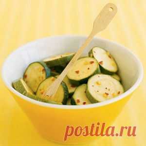Салат из кабачков на зиму по-корейски