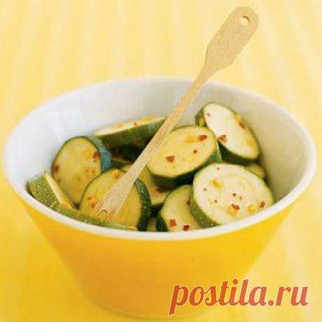 Салат из кабачков на зиму по-корейски