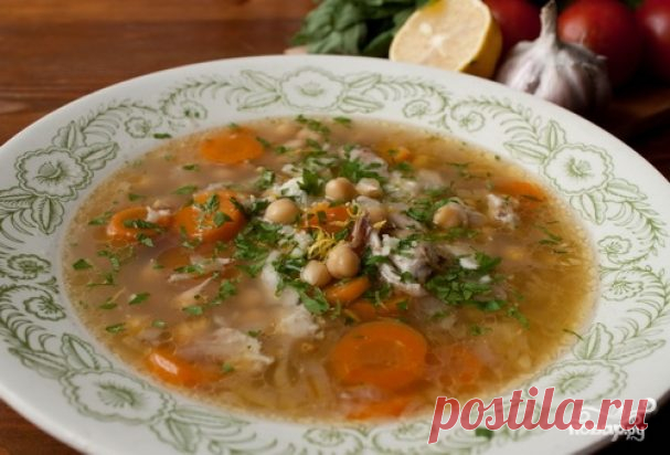 Суп с нутом и курицей - пошаговый рецепт с фото на Повар.ру