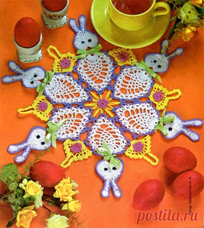 Вяжем салфеточку 