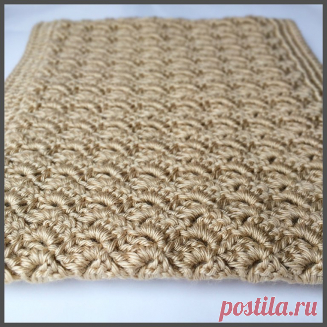 ​Снуд крючком THE KIMBERLY SCARF - блог экспертов интернет-магазина пряжи 5motkov.ru