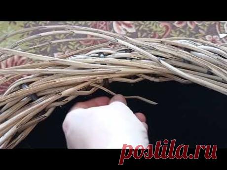 Кашпо из ротанга. Что делать если закончились горизонталки?