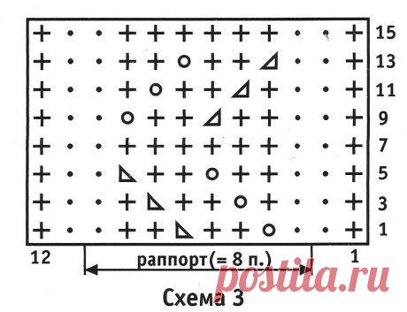 Вязаный спицами снуд. Работа Юлии, Вязание для женщин