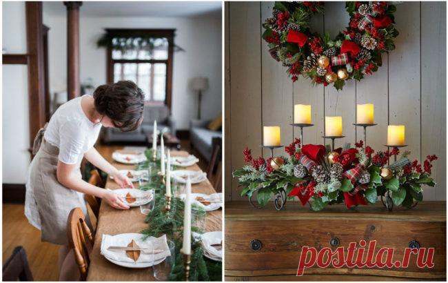 Новогодняя композиция своими руками - 60 фото-идей для творчества