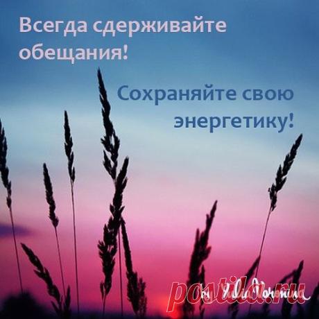 Если мы даем обещание но не сдерживаем его, мы начинаем терять свою энергию до тех пор, пока не закроем это обещание... Или выполним, или дадим что-то в замен... #юлияворонина #позитивим #жизньвпотоке #советдня#pozitivim #обещание