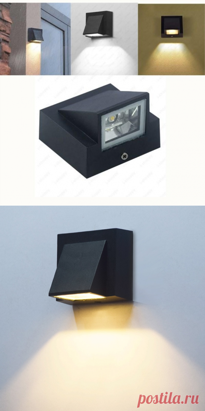 Светильник Настенный светодиодный, водостойкий, IP65, AC85-265V | Освещение | АлиЭкспресс