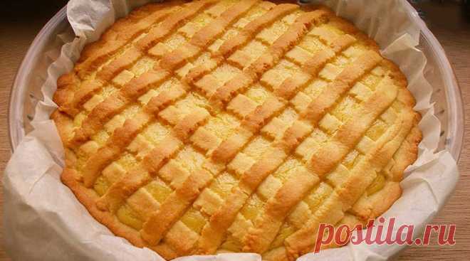 Дом Вкуса - Лимонный пирог из песочного теста