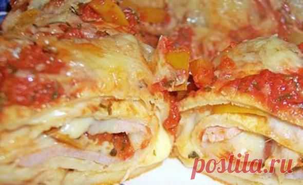 >Потрясающий омлет из яиц, легкий в приготовлении! "Омлет "Кордон блю""!!!