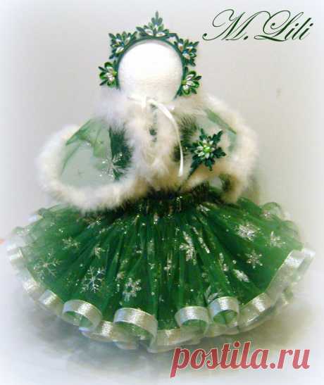 Костюм Снежинки,а может и Елочки.