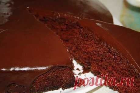 Сумасшедший пирог Один из самых популярных американских пирогов (crazy cake) ...