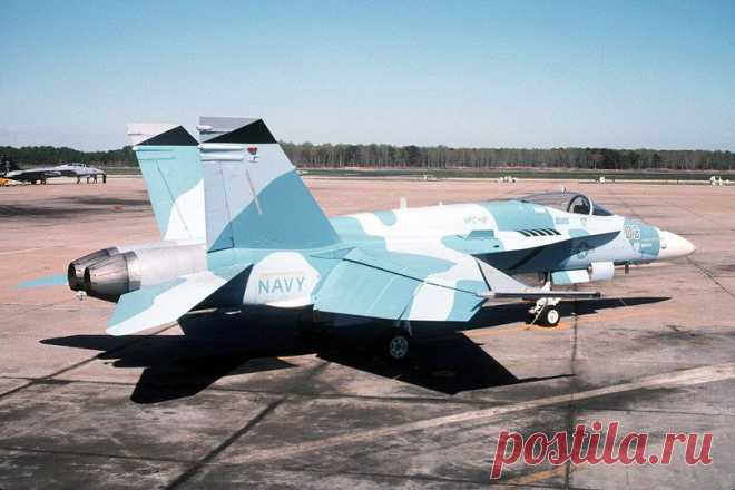 F/A 18 Hornet из эскадрильи "Агрессор" / vk.com / Surfingbird.ru
