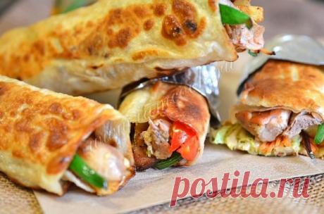 Шаурма крымская, рецепты с фото.