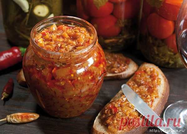 Баклажанная икра - пальчики оближешь